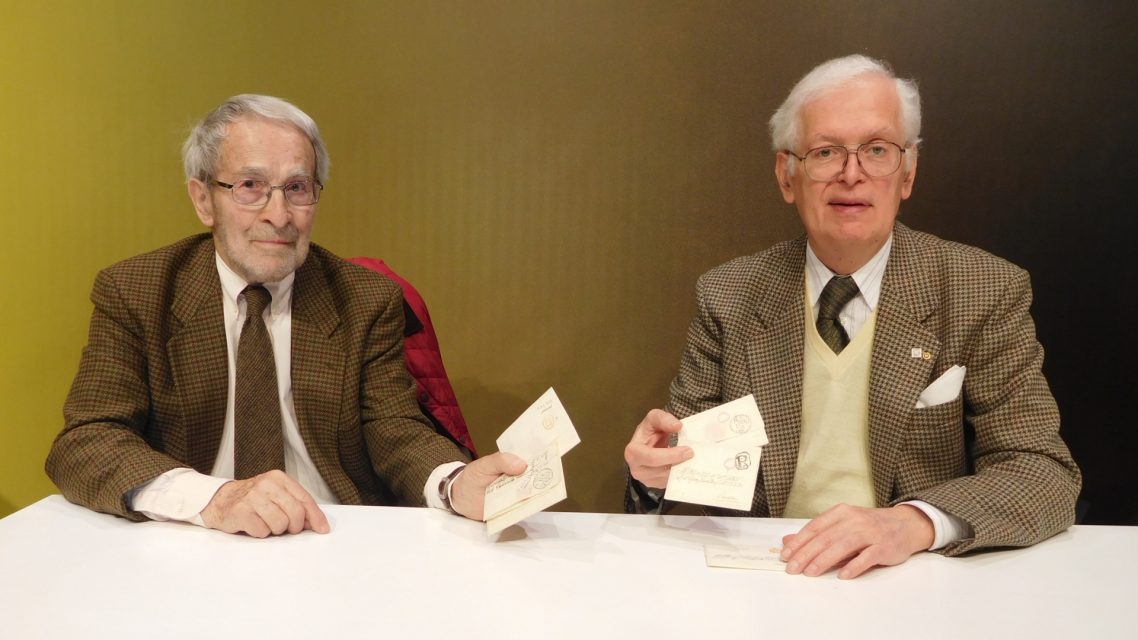 Paolo Vollmeier (a sinistra) e Lorenzo Carra in occasione della presentazione dell'iniziativa