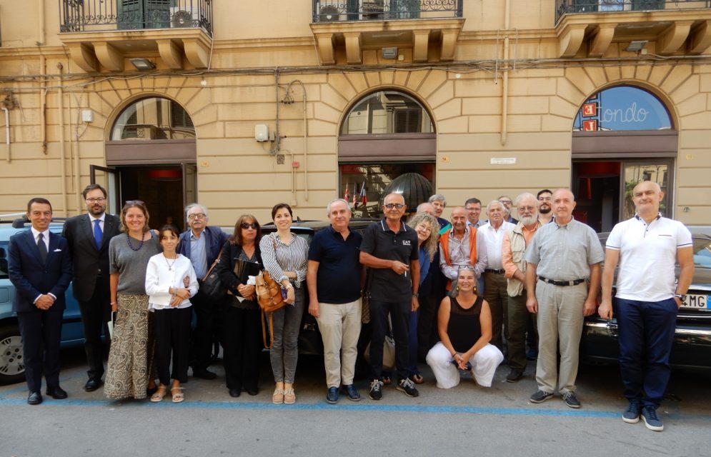 Partecipanti al Tavolo dei «postali», Palermo, ottobre 2023