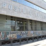 Alessandria, Palazzo delle Poste, mosaici di Gino Severini (foto di Marco Giovenco)