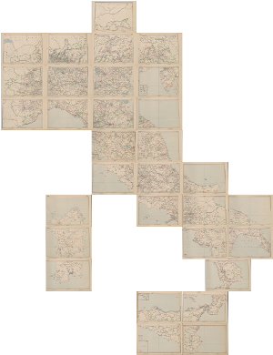 Cartografia postale e itineraria