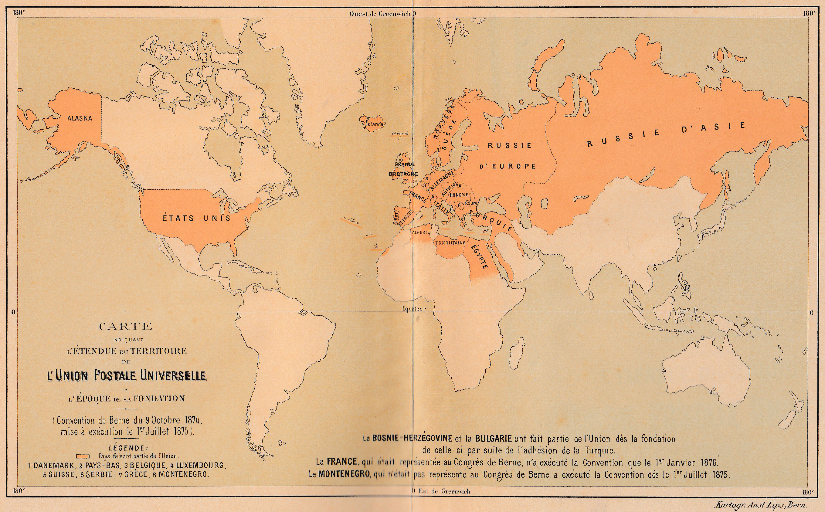 L’Union Postale Universelle