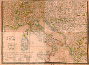 Cartografia postale e itineraria