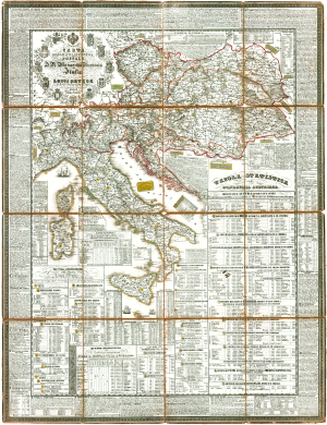 Cartografia postale e itineraria